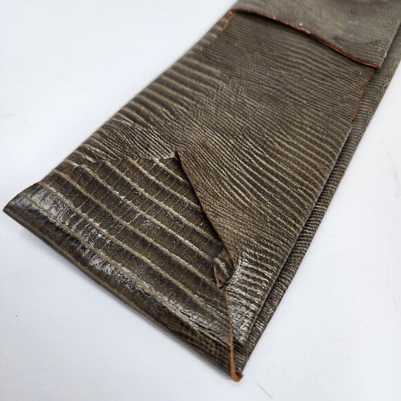 Antique Vintage Handmade Genuine Leather Belt Wallet - Picture 7 of 12